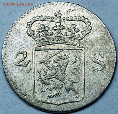 Нидерланды_2 стювера 1792. Серебро; до 21.11_22.14мск - 10496