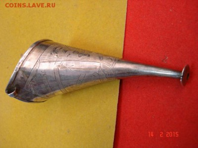 рожок для кормления младенцев.серебро 84 проба. - DSC00771.JPG