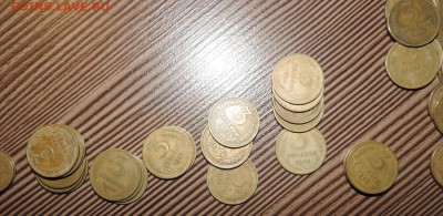 2коп,3коп, 10 коп, 15коп,20 копеек 1946-1957г. 359 шт до 27. - DSCN5756.JPG
