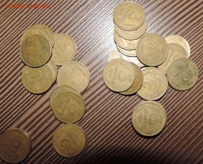 2коп,3коп, 10 коп, 15коп,20 копеек 1946-1957г. 359 шт до 27. - DSCN5757.JPG