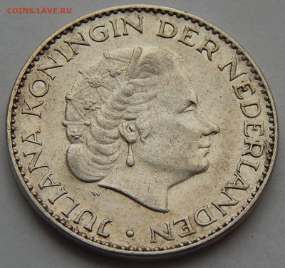 Нидерланды 1 гульден 1957, до 28.11.15 в 22:00 МСК - 4540
