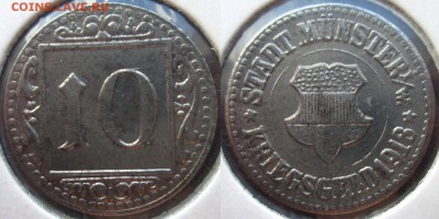 Вопросы и ответы. опознание и другие моменты. - 10 пф. 1918г.  Мюнстер