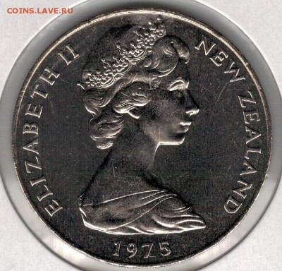 Н.ЗЕЛАНДИЯ 1$ 1975 ДО 26.11.15 (Б338) - 4-нз