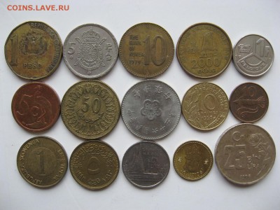 15 монет мира до 22.00 28.11.15 - 19