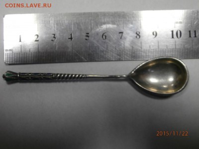 ложка в эмали. царская. №2 - PB220007.JPG