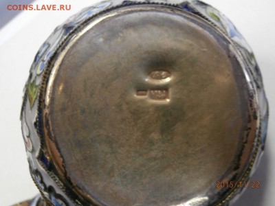 ковш. икорница в эмали. царская. - PB220017.JPG