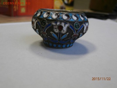 чугунок солонка в эмали. царская. - PB220010.JPG