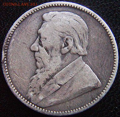 Бурская Республика_серебряный шиллинг 1894; до 22.11_22.30мс - 10531