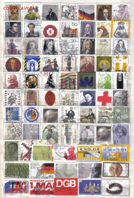 Марки Германии 192шт до 25.11 22.00мск - Марки Германии 192шт-1