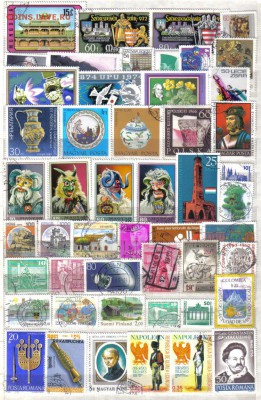 Марки мира Живопись,искусство и др.156шт до 25.11 22.00мск - Марки мира 156шт-4
