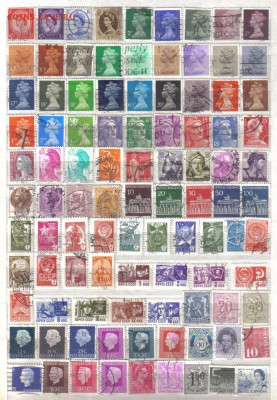 Марки мира Стандарты 98шт до 25.11 22.00мск - Марки мира Стандарты 98шт