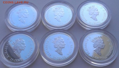 Канада 12х25 центов 1999 12 месяцев, Миллениум UNC - IMAG2528