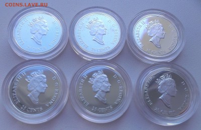 Канада 12х25 центов 1999 12 месяцев, Миллениум UNC - IMAG2531
