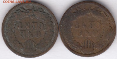 США цент Индеец 1881 и 1907 С РУБЛЯ до 29.11.2015 в 22:00 - 1907-1881-2.JPG