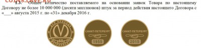 Новый юбилейный жетон Питерского метро - Тираж 60 Лет