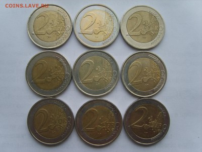 2 евро.9 монет.2001.02.03.04.06.08.гг.до 26.11.15 до 22-00. - S8305594.JPG