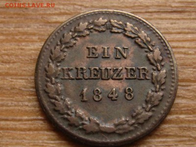 Германия Нассау 1 крейцер 1848 до 26.11.15 в 21.00 М - IMG_2682.JPG