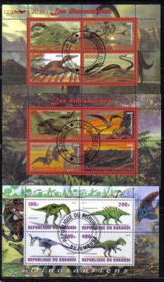 Марки мира мл Динозавры 9шт до 26.11 22.00мск - Марки мира мл Динозавры 9шт-2