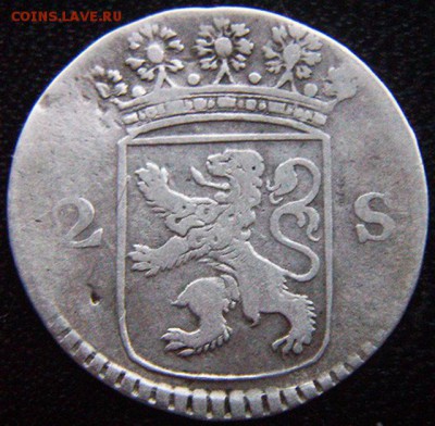 Нидерланды_2 стювера 1765. Серебро; до 25.11_22.08мск - 10400