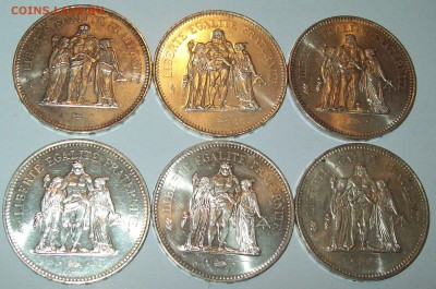 Франция. 50 франков. "ГЕРКУЛЕС" 1974-1979г., 6шт. uUNC! - 100_3742.JPG