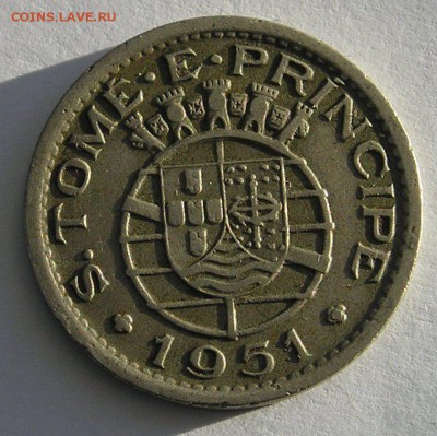 Порт. Сан-Томе и Принсипи, 50 Сент. 1951 (26.11) - P1015259.JPG