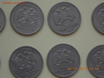 1рубль 1999 пушкин  спмд 10 монет - DSCN5128.JPG