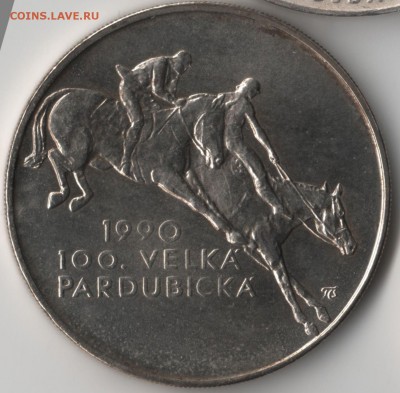 Чехословакия 100 крон 1990 Конные бега, до 01.12.15 в 22:00 - 2303