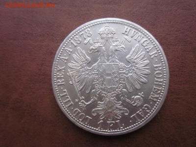 1878 Австрия, 1Fl, серебро, до 30.11 в 22-15 мск - IMG_3803.JPG