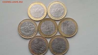 7 монет биметалла (Вологда,Великий Устюг и др.) КОРОТКИЙ - 2015-11-25-4276