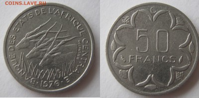 АФРИКА (КОНГО,ГАБОН,ЦАР) 50,100 франков 1971-1976 гг. - 012 - копия.JPG