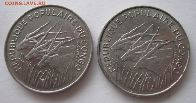 АФРИКА (КОНГО,ГАБОН,ЦАР) 50,100 франков 1971-1976 гг. - 002.JPG