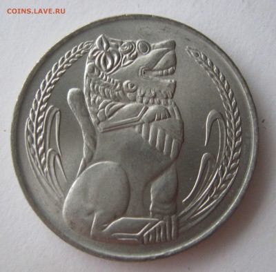 СИНГАПУР 1 доллар 1982 UNC, Н.ЗЕЛАНДИЯ 50 центов 1980. - 020.JPG