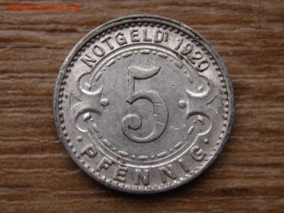 Германия Виттен 5 пфеннингов 1920 до 27.11.15 в 21.00 М - IMG_2745.JPG