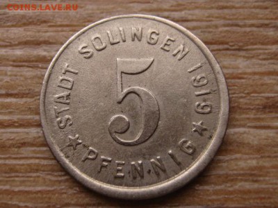 Германия Золинген 5 пфеннингов 1919 до 27.11.15 в 21.00 М - IMG_2750.JPG