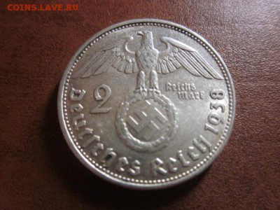 1938 Третий рейх, 2 М В, серебро, до 30.11 в 22-15 мск - IMG_3828.JPG