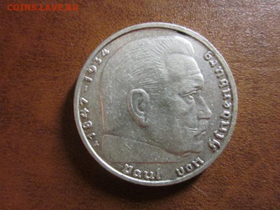 1939 Третий рейх, 2 М А, серебро, до 30.11 в 22-15 мск - IMG_3829.JPG