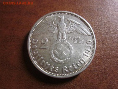 1939 Третий рейх, 2 М В, серебро, до 30.11 в 22-15 мск - IMG_3837.JPG