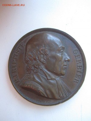 Французская медаль 1819 г до 30.11 - медаль 1