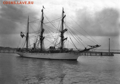 Монеты с Корабликами - Pourquoi-Pas_1908