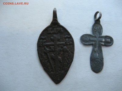 Крестик серебро 84 пр.Подвеска бронза.Крестик 25х15мм.Подв - IMG_3753.JPG