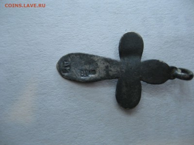 Крестик серебро 84 пр.Подвеска бронза.Крестик 25х15мм.Подв - IMG_3756.JPG