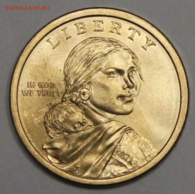 1$ США Сакагавея 2009 Три сестры до 30.11 номинал - IMG_5237.JPG