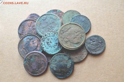 кучка нечищенной меди. 15 шт.  до 29.11.15  22:00 - кучка