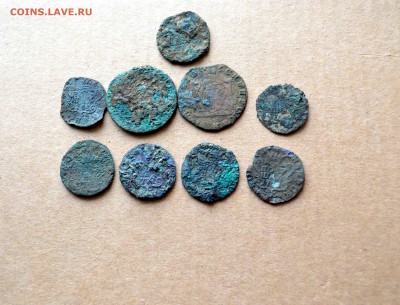 9 сибирских нечищенных монет.  до 29.11.15  22:00 мск - 9 сибирок