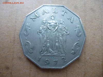 МАЛЬТА 50 центов 1972г.  до 30.11.15 22-00 мск - P1030836.JPG