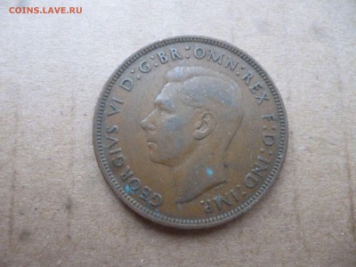 БРИТАНИЯ 1 пенни 1945г. до 30.11.15 22-00 мск - P1030845.JPG