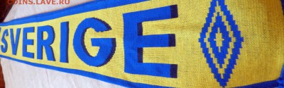 Футбольный шарф. Сборная ШВЕЦИИ! официальный UMBRO. - sweden_4