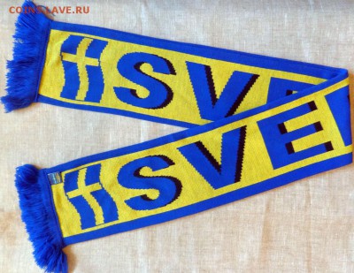 Футбольный шарф. Сборная ШВЕЦИИ! официальный UMBRO. - sweden_1
