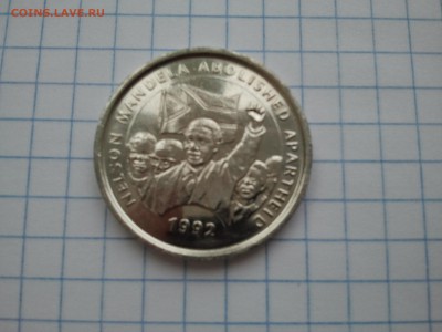 Нельсон Мандела медаль, монета, что это? - 2015-11-28 09.52.17