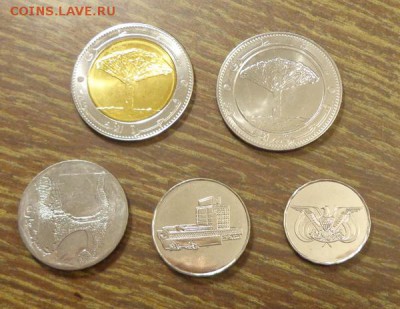 ЙЕМЕН - наб. ходячки АЦ 5 шт. с БИМом до 4.12, 22.00 - йемен набор 5 шт. - 2
